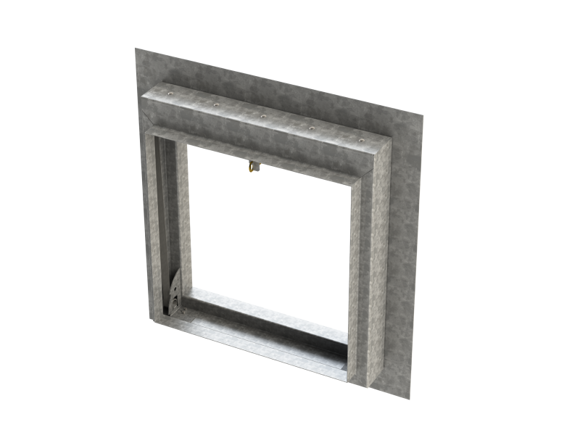 Picture of Fire Damper  (Plate Frame)