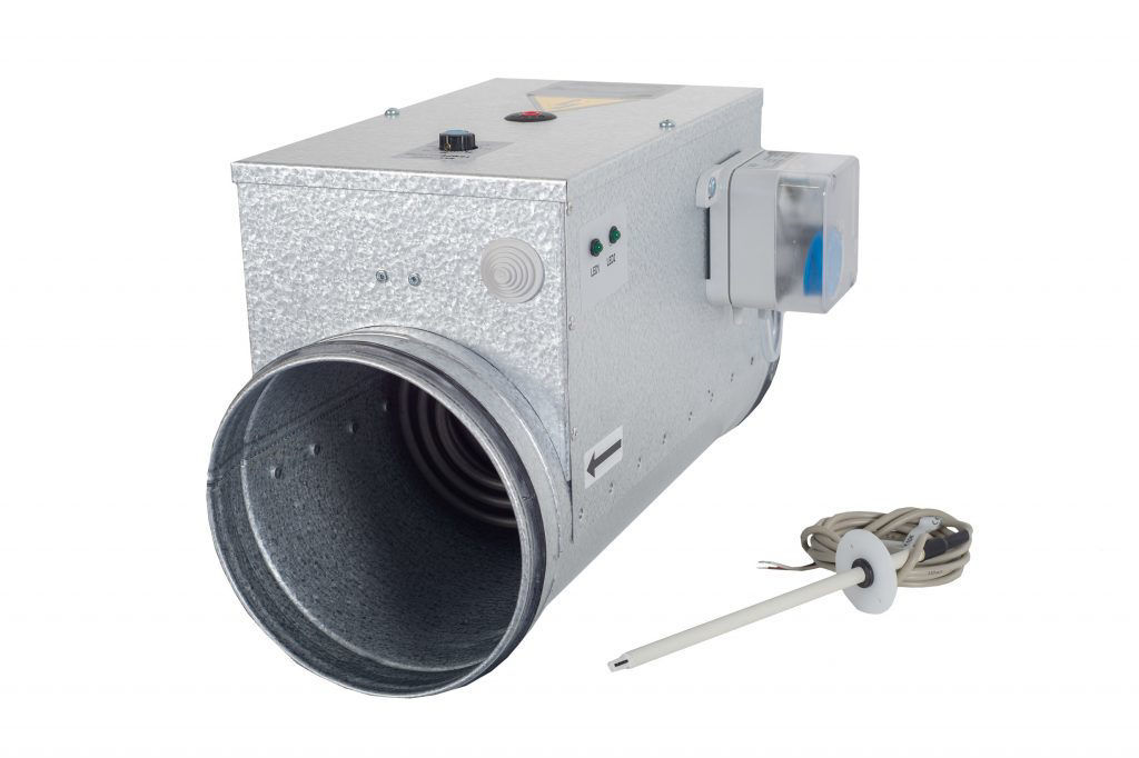 Irish Vent. Electric Duct Heaters Circular